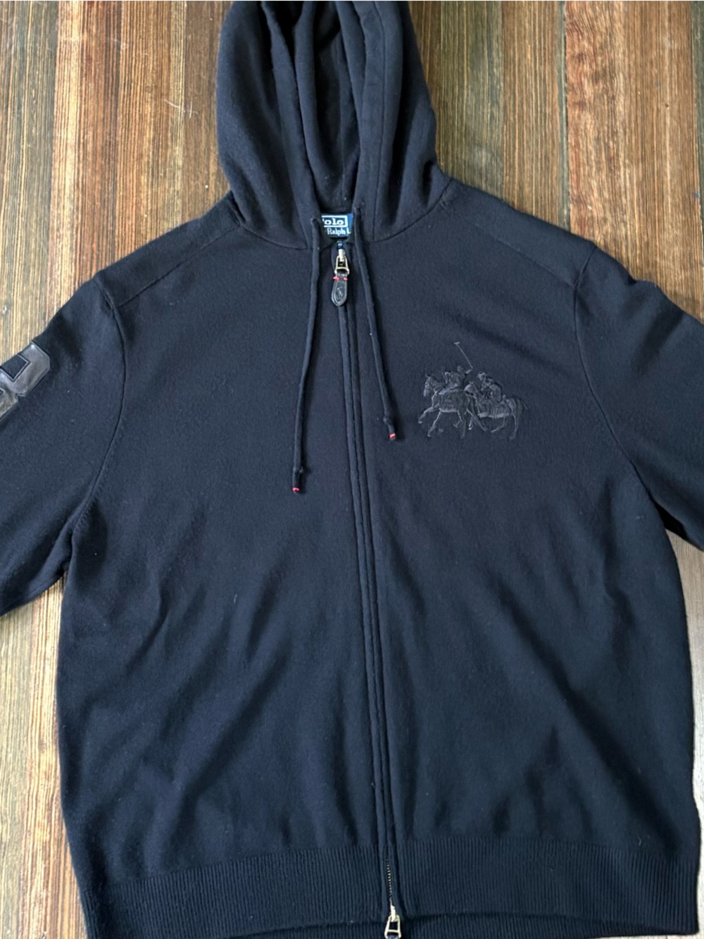Polo by Ralph Lauren Black Men's Zip-Up Sweater